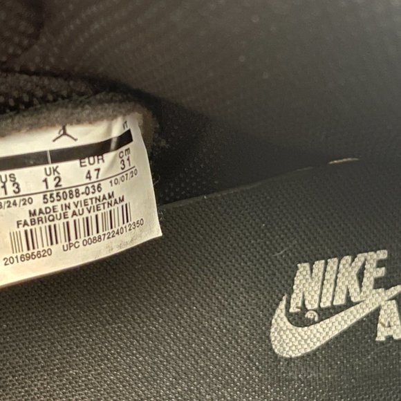 Mens Size 13 Air Jordan High Shoes X - Picture 5 of 5